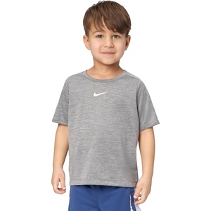 Nike Boys’ Dri-FIT Heathered T-Shirt(Smoke Grey Heather)