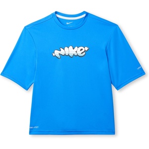 Nike Boys’ Hydroguard Dri-FIT UV Short Sleeve Top(Blue Crystal)