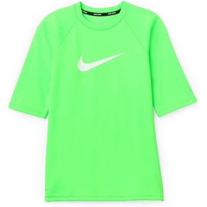 Nike Boys’ Nike Swim Big Kids’ Dri-FIT UV Short Sleeve Top(Voltage Green)