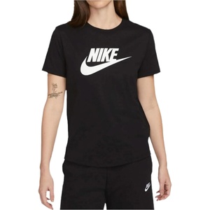 Nike Women’s Sportswear Essentials Logo T-Shirt(Black/White)