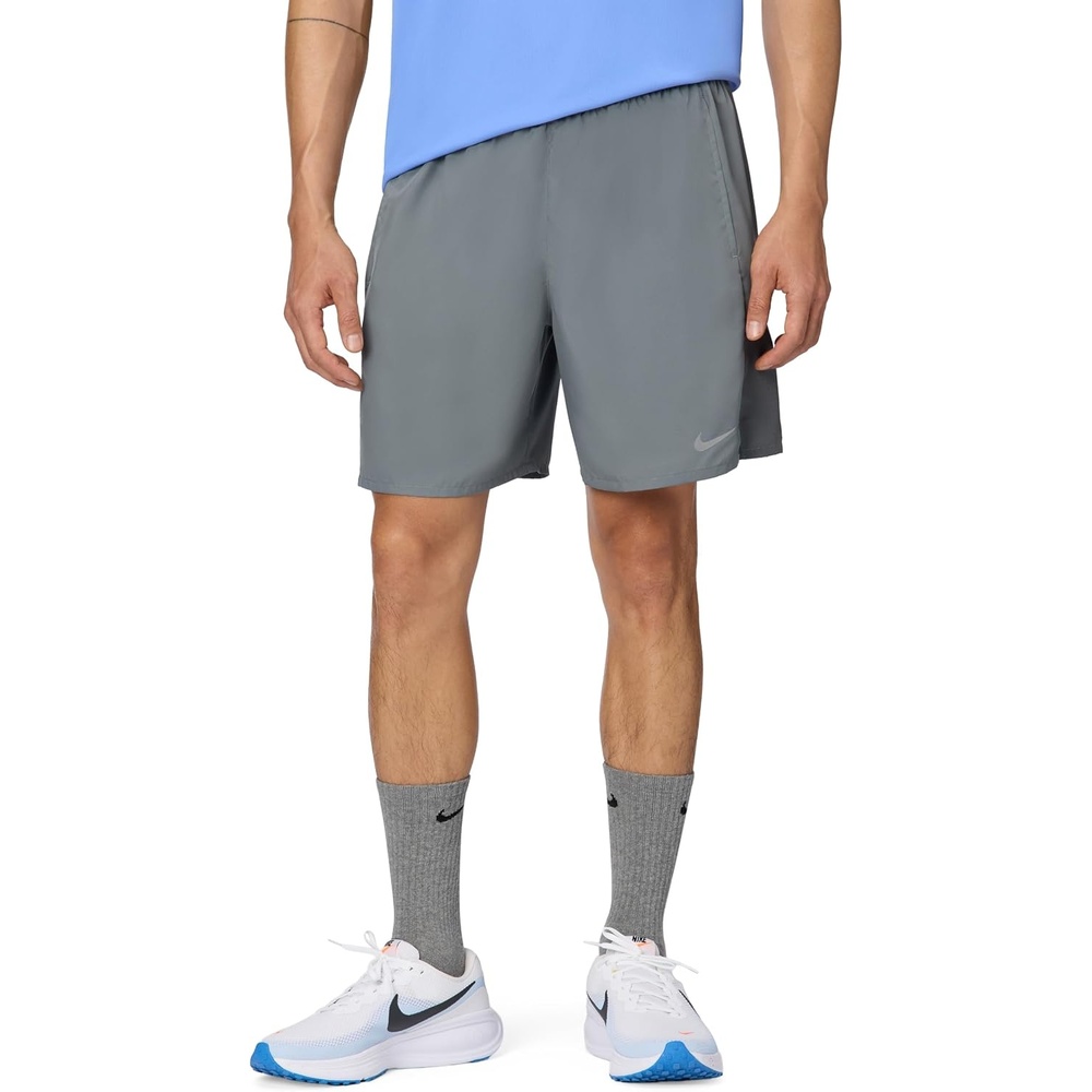 image:imageNike Mens Miler DriFIT 7 2in1 Running ShortsSmoke GreySmoke GreyReflective Silver