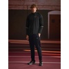 Nike Men’s Miler Dri-FIT Knit Running Pants(Black/Reflective Silver)