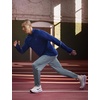 Nike Men’s Miler Dri-FIT Knit Running Pants(Smoke Grey/Reflective Silver)