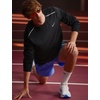 Nike Men’s Miler Dri-Fit Long-Sleeve Running Top(Black/Reflective Silver)