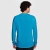 Nike Men’s Miler Dri-Fit Long-Sleeve Running Top(Light Current Blue/Reflective Silver)