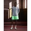 Nike Men’s Miler Dri-Fit Long-Sleeve Running Top(Smoke Grey/Reflective Silver)