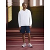 Nike Men’s Miler Dri-Fit Long-Sleeve Running Top(White/Reflective Silver)