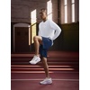 Nike Men’s Miler Dri-Fit Long-Sleeve Running Top(White/Reflective Silver)