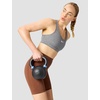 Nike Women’s One High-Waisted 8″ Bike Shorts; Running and Workout Shorts(Fauna Brown)