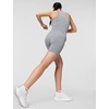 Nike Women’s One High-Waisted 8″ Bike Shorts; Running and Workout Shorts(Smoke Grey/Heather)