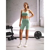 Nike Women’s One High-Waisted 8″ Bike Shorts; Running and Workout Shorts(Steam/White)
