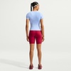 Nike Women’s One High-Waisted 8″ Bike Shorts; Running and Workout Shorts(Tough Red/White)