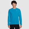 Nike Men’s Miler Dri-Fit Long-Sleeve Running Top(Light Current Blue/Reflective Silver)