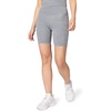 Nike Women’s One High-Waisted 8″ Bike Shorts; Running and Workout Shorts(Smoke Grey/Heather)