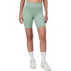 Nike Women’s One High-Waisted 8″ Bike Shorts; Running and Workout Shorts(Steam/White)