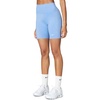 Nike Women’s One High-Waisted 8″ Bike Shorts; Running and Workout Shorts(Work Blue/White)