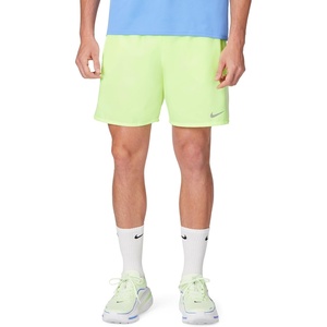Nike Men’s Miler Dri-FIT 7″ 2-in-1 Running Shorts(Volt Ice/Barely Volt/Reflective Silver)