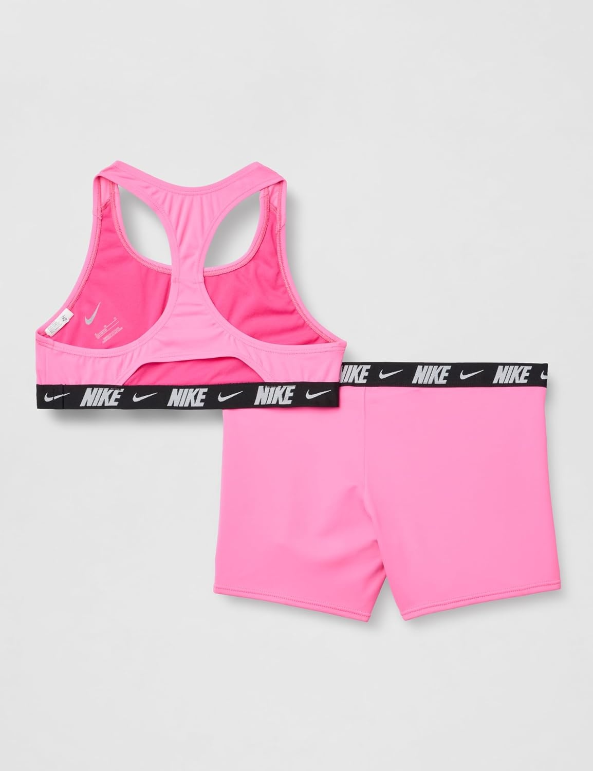 image:imageNike Girls Racerback Bikini amp Short SetPink Glow