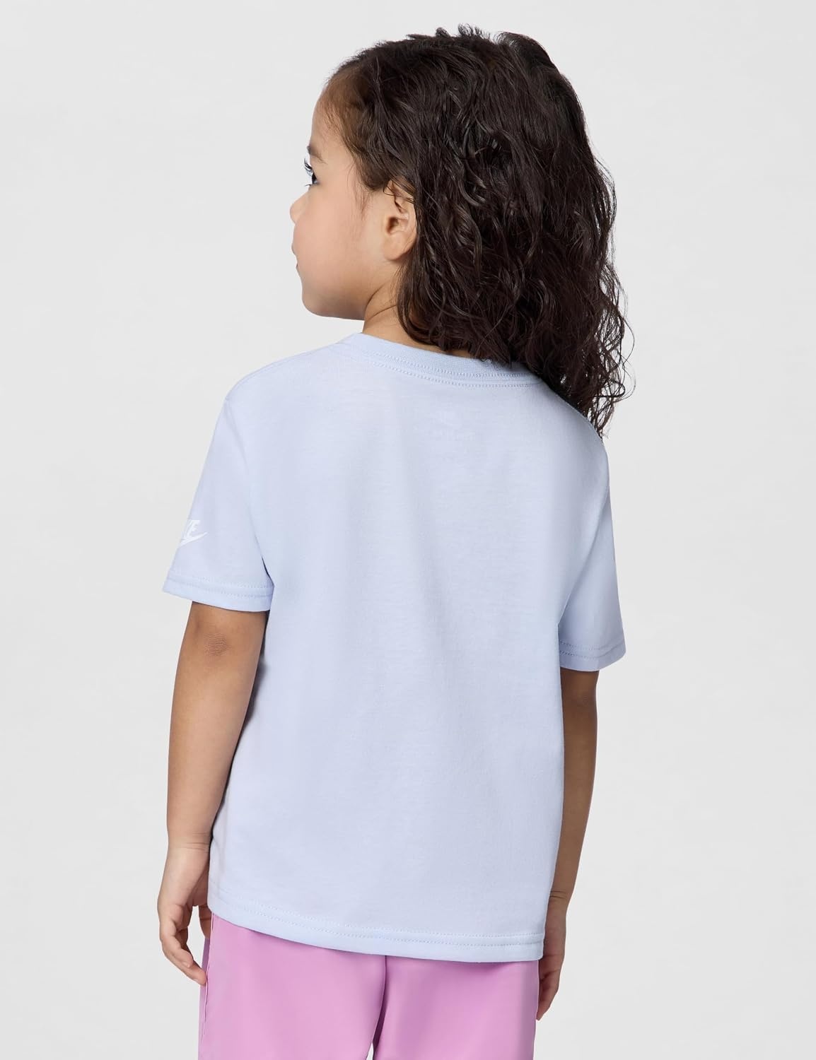 image:imageNike Kids Sportswear Club TShirt Large Swoosh LogoGhost