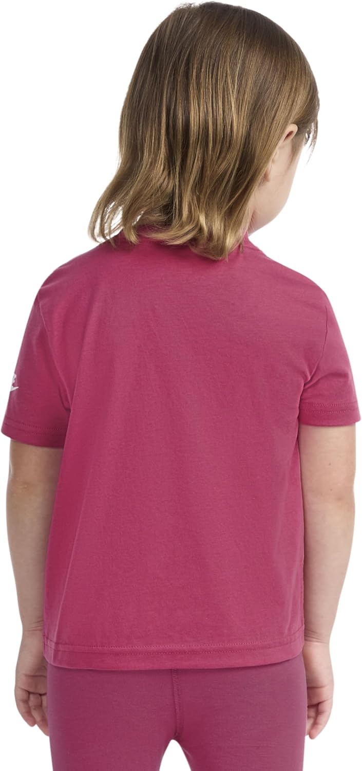 image:imageNike Kids Sportswear Club TShirt Large Swoosh LogoSweet Beet