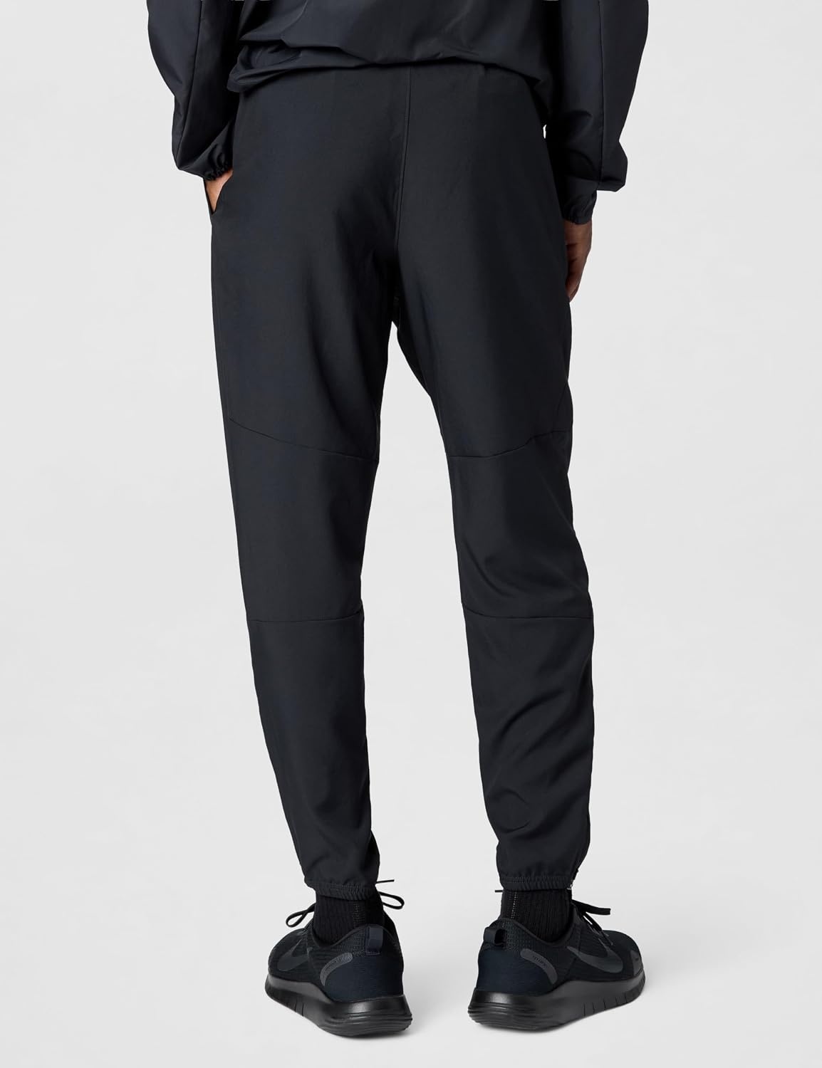 image:imageNike Mens Challenger DriFIT Woven Running PantsBlackBlackReflective Silver