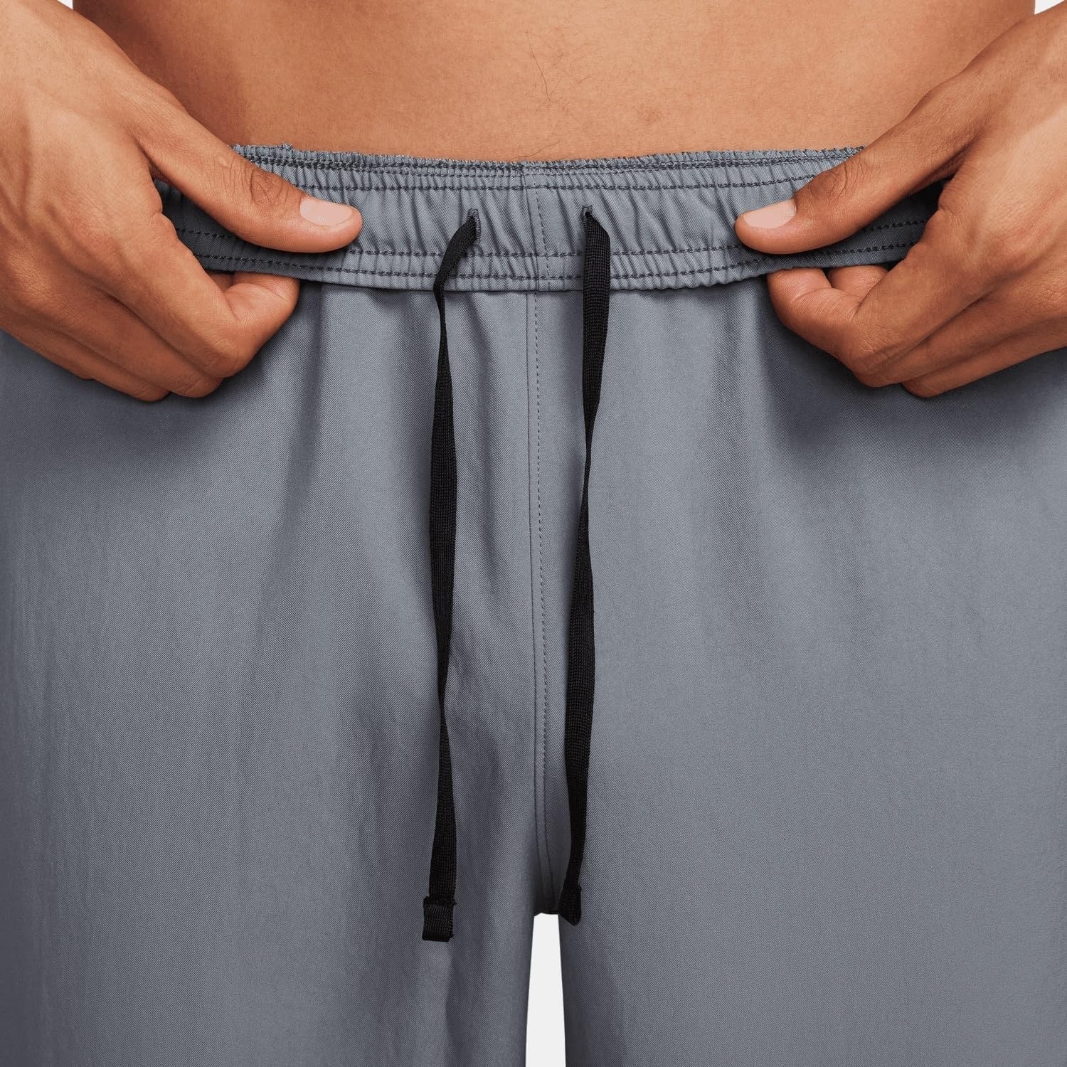 image:imageNike Mens Challenger DriFIT Woven Running PantsSmoke GreyBlackReflective Silver
