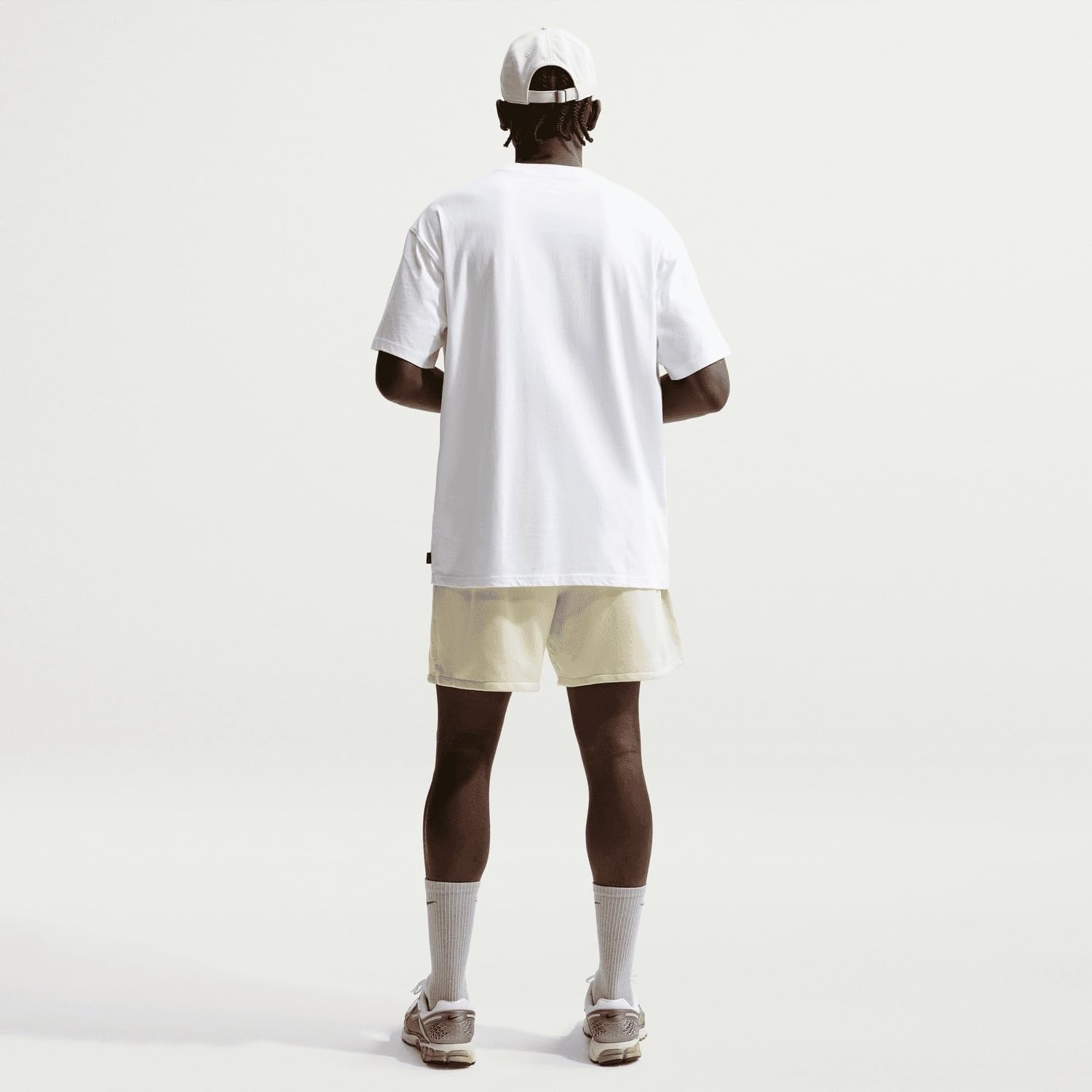 image:imageNike Mens Club French Terry Flow ShortsLight KhakiLight KhakiWhite