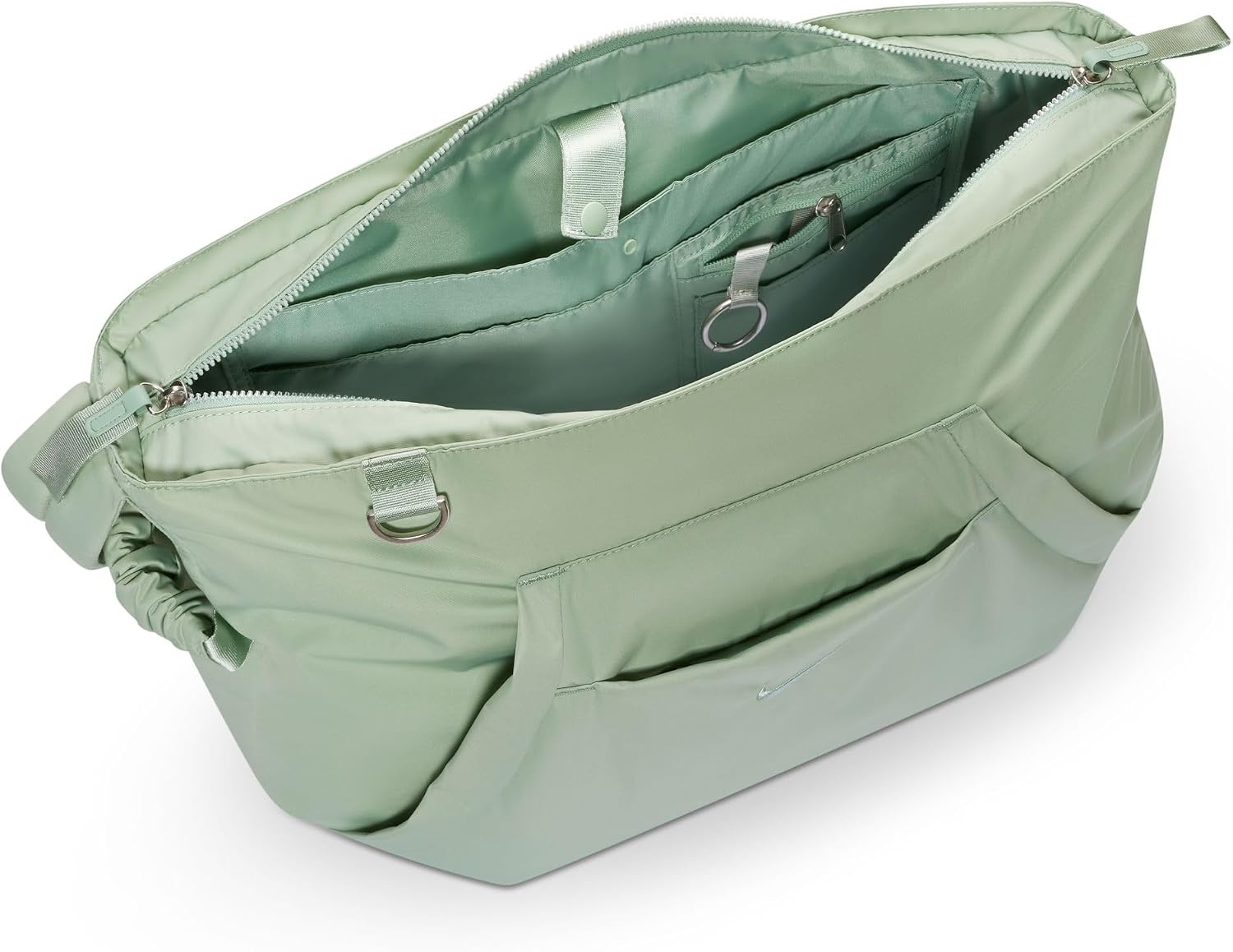 image:imageNike Unisex Adult Fitness One Tote Bag 25L Mens and WomensSteamLight SilverSteam