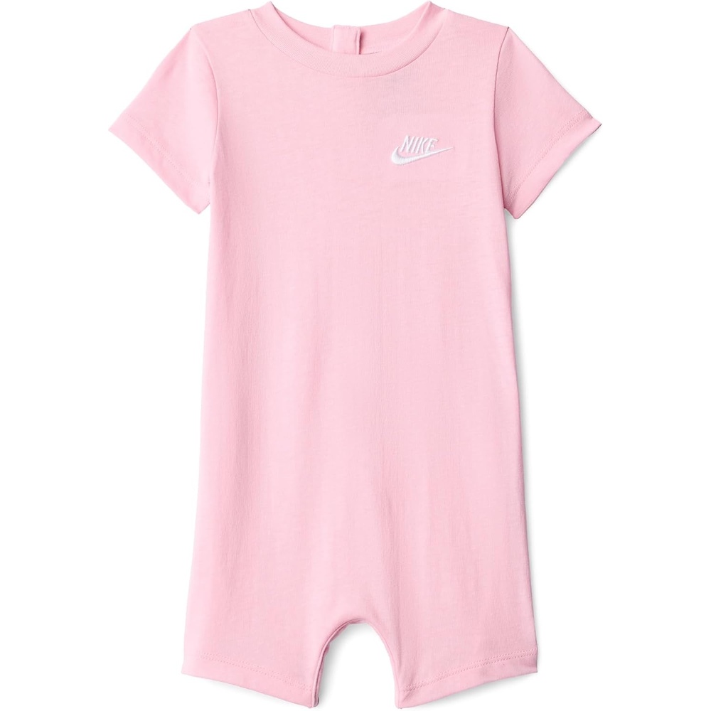 image:imageNike Baby Club Knit Short Sleeve RomperMedium Soft Pink