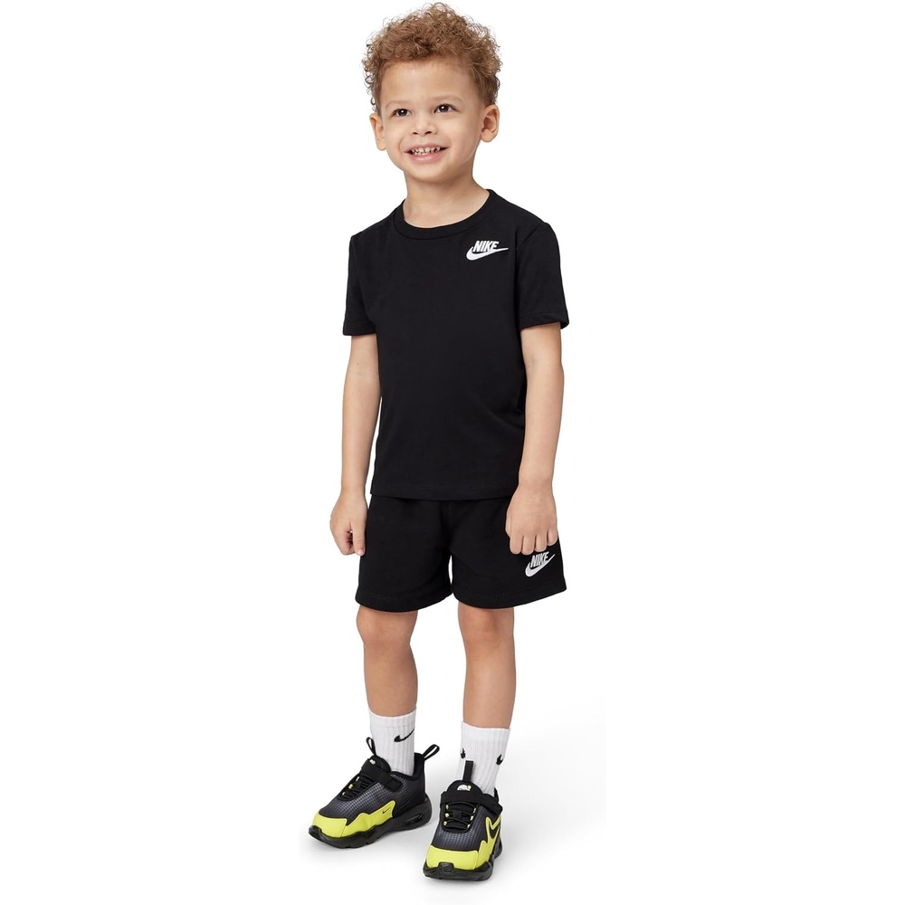 image:imageNike Boys Sportswear Club TShirt and Shorts 2Piece Outfit SetBlack