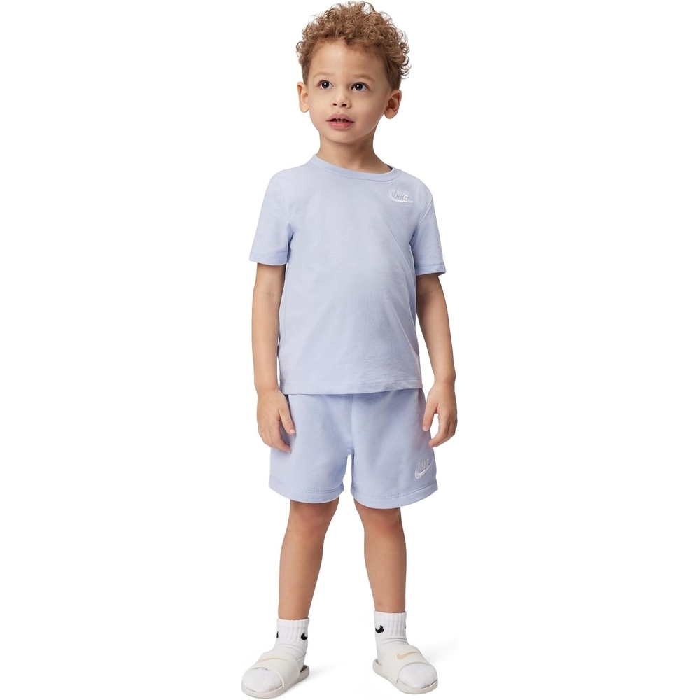 image:imageNike Boys Sportswear Club TShirt and Shorts 2Piece Outfit SetGhost