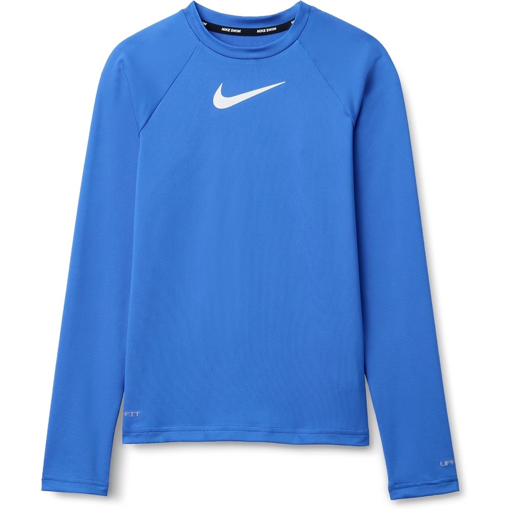 image:imageNike Girls Hydroguard DriFIT UV Long Sleeve TopBlue Crystal