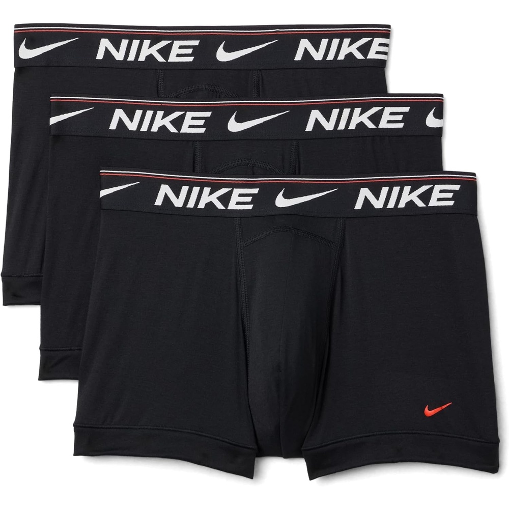 image:imageNike Mens Ultra Comfort Trunk Underwear 3PackBlack Black Black