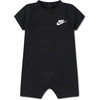 Nike Baby Club Knit Short Sleeve Romper(Black)