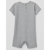 Nike Baby Club Knit Short Sleeve Romper(Dark Grey Heather)
