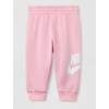Nike Baby Sportswear Club Fleece Pullover Hoodie and Joggers 2-Piece Outfit Set (Large Swoosh Logo)(Medium Soft Pink)