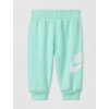 Nike Baby Sportswear Club Fleece Pullover Hoodie and Joggers 2-Piece Outfit Set (Large Swoosh Logo)(Mint Foam)