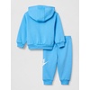 Nike Baby Sportswear Club Fleece Pullover Hoodie and Joggers 2-Piece Outfit Set (Large Swoosh Logo)(University Blue)