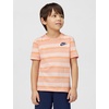 Nike Boys’ Striped Sportswear Club T-Shirt and Shorts 2-Piece Outfit Set(Apricot)