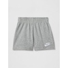 Nike Boys’ Striped Sportswear Club T-Shirt and Shorts 2-Piece Outfit Set(Light Liquid Lime)