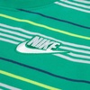 Nike Boys’ Striped Sportswear Club T-Shirt and Shorts 2-Piece Outfit Set(Stadium Green)
