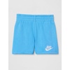 Nike Boys’ Striped Sportswear Club T-Shirt and Shorts 2-Piece Outfit Set(University Blue)
