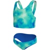 Nike Girls’ Long Sleeve Hydroguard + Midkini Set(Bleached Turq)