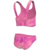 Nike Girls’ Long Sleeve Hydroguard + Midkini Set(Pink Glow)
