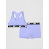 Nike Girls’ Racerback Bikini & Short Set(Light Thistle)