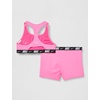 Nike Girls’ Racerback Bikini & Short Set(Pink Glow)