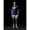 Nike Men’s Club French Terry Flow Shorts(Dark Grey Heather/Light Smoke Grey/White)