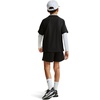 Nike Unisex Big Kids’ Multi Dri-FIT Short-Sleeve Training Top (Large Swoosh Logo) – Boys and Girls(Black/White)