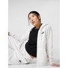 Nike Women’s Sportswear Club Fleece Full-Zip Hoodie(Birch Heather/Black)