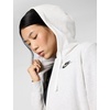 Nike Women’s Sportswear Club Fleece Full-Zip Hoodie(Birch Heather/Black)